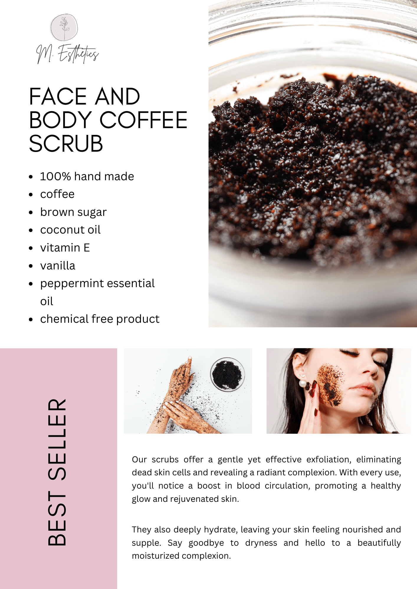 Face and Body Coffee Scrub